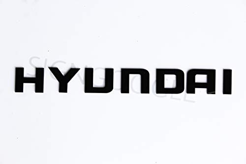 Signoogle Hyundai 3d Letters Logo Emblem Exterior Accessories Letters